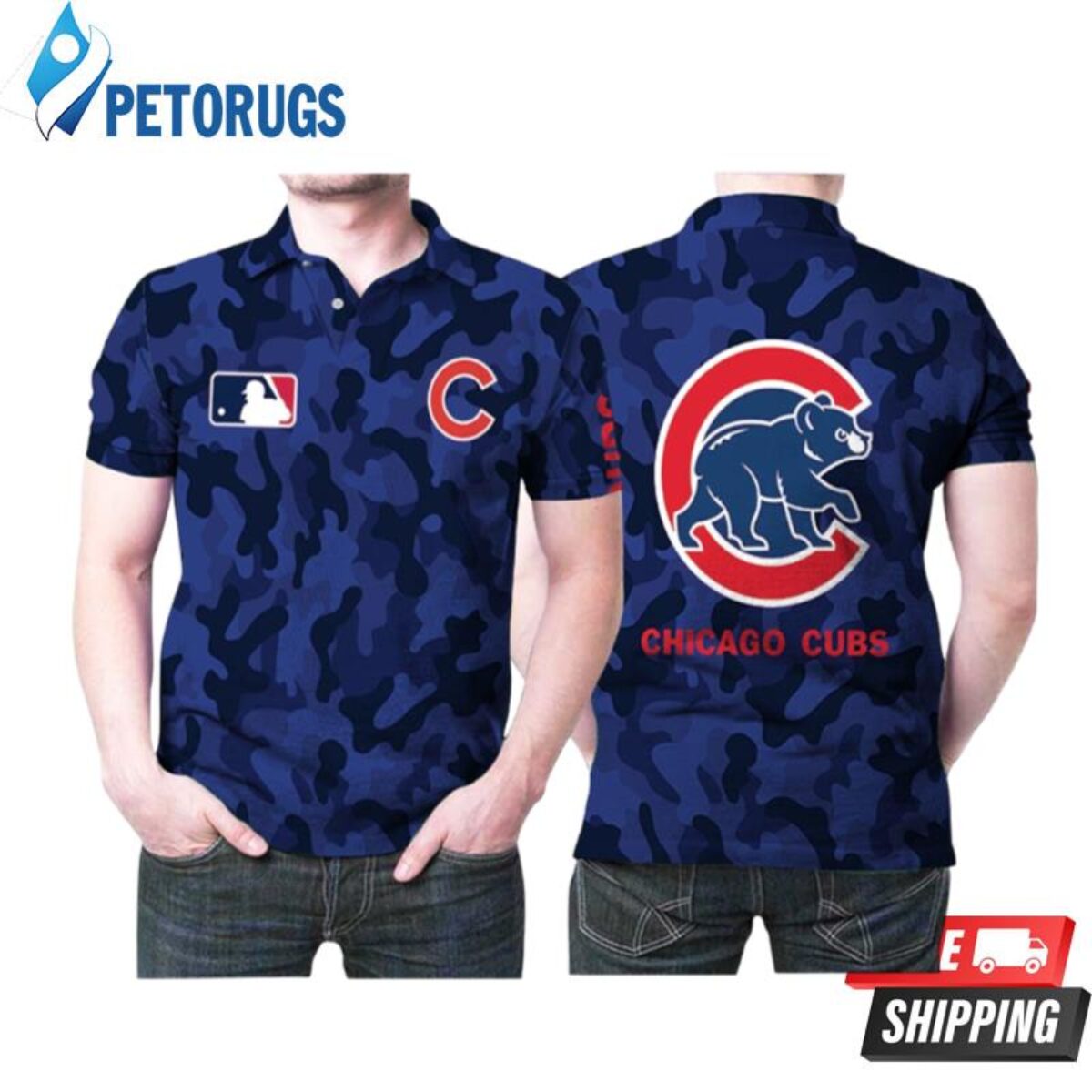 Monster Energy Chicago Cubs Polo Shirts - Peto Rugs