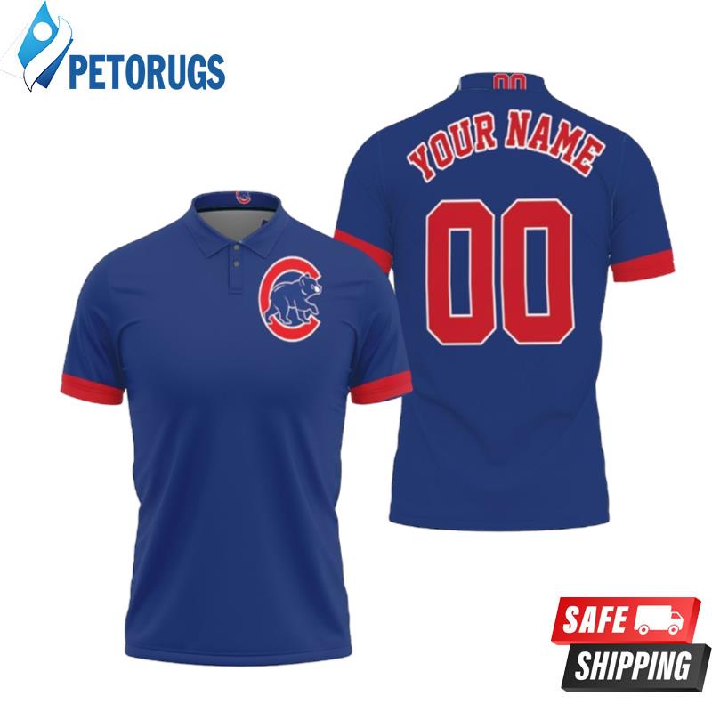 Chicago Cubs Personalized Custom Royal 2019 Inspired Style Polo Shirts