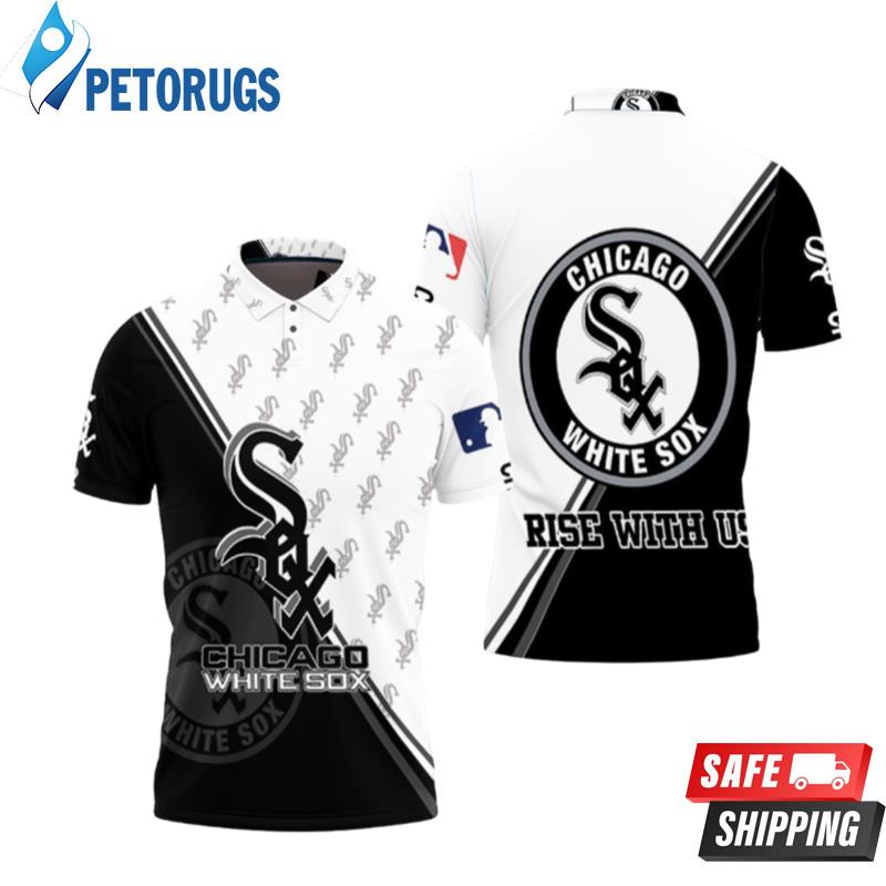 Chicago White Sox Black And White For Fan Polo Shirts