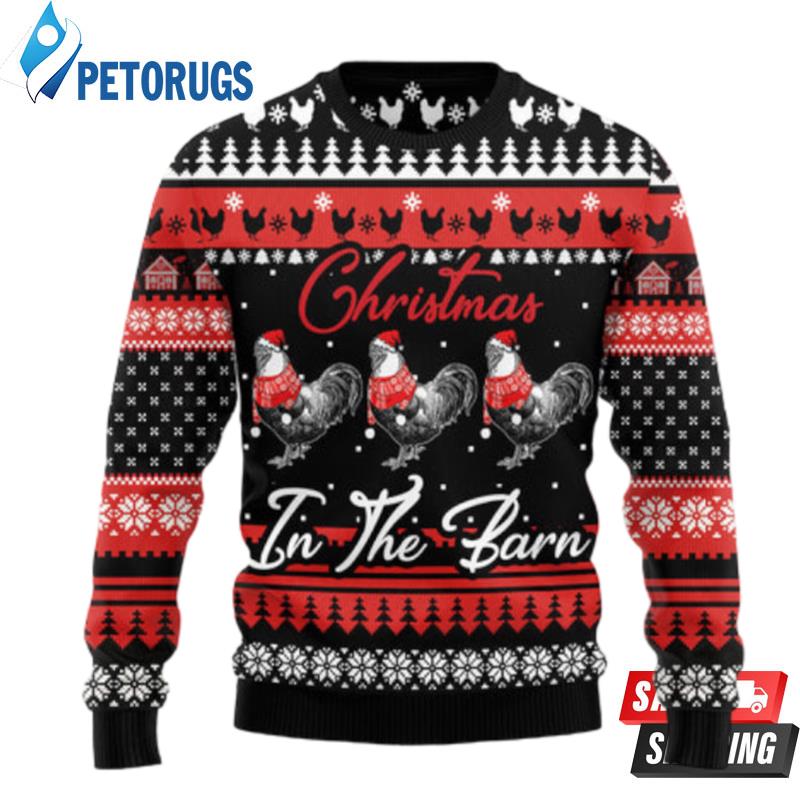 Chicken Farm Ugly Christmas Sweaters