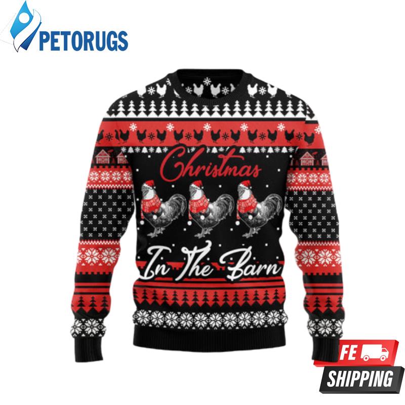 Chicken Farm Ugly Christmas Sweaters