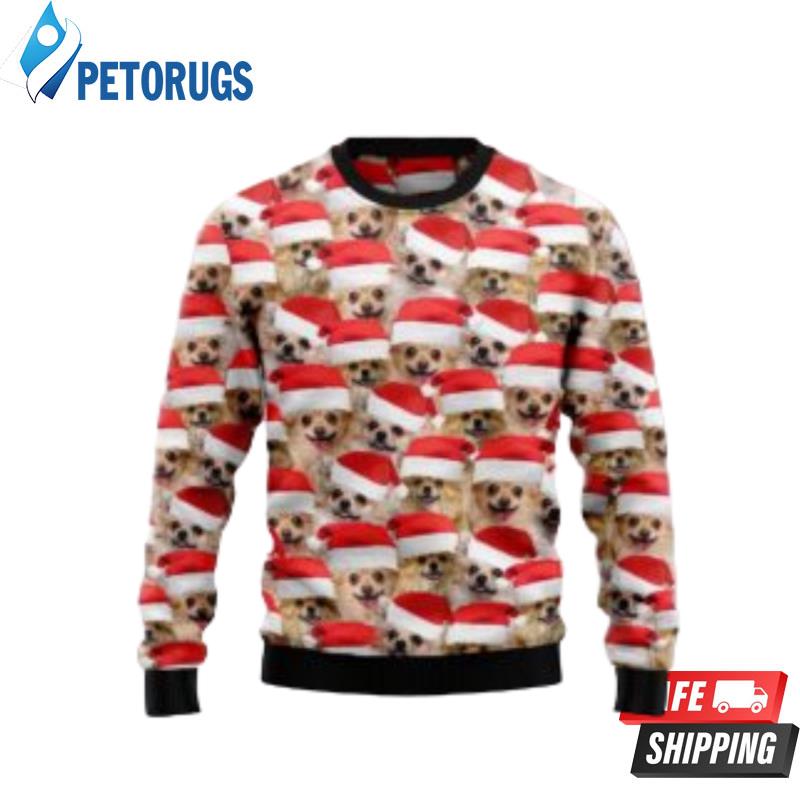 Chihuahua Group Awesome Ugly Christmas Sweater? Ugly Christmas Sweaters