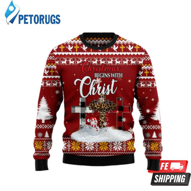 Christian Christmas Ugly Christmas Sweaters