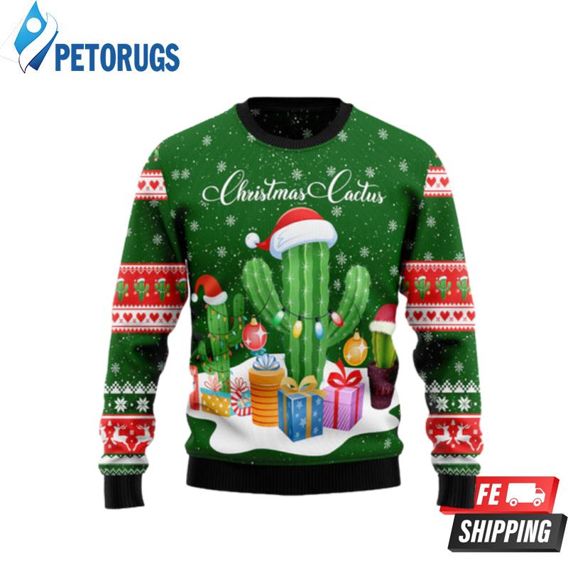 Christmas Cactus Ugly Christmas Sweaters