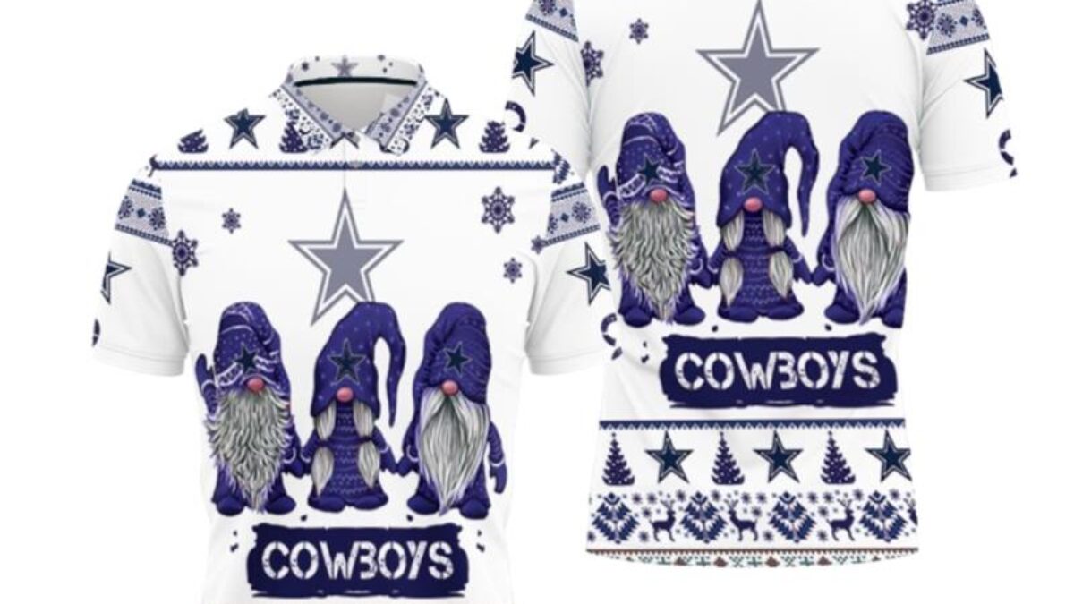 Gnomies Dallas Cowboys Christmas Shirt