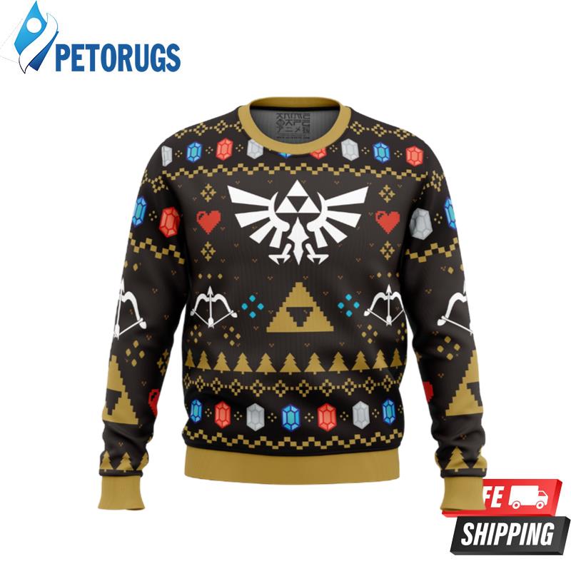 Christmas Hero Legend of Zelda Ugly Christmas Sweaters