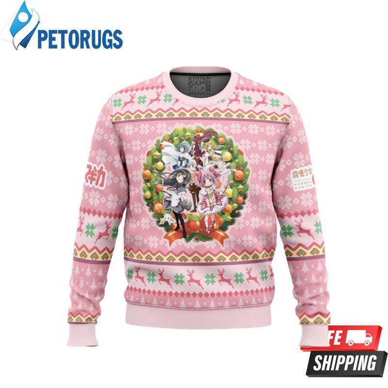 Christmas Magic Puella Magi Madoka Magica Ugly Christmas Sweaters