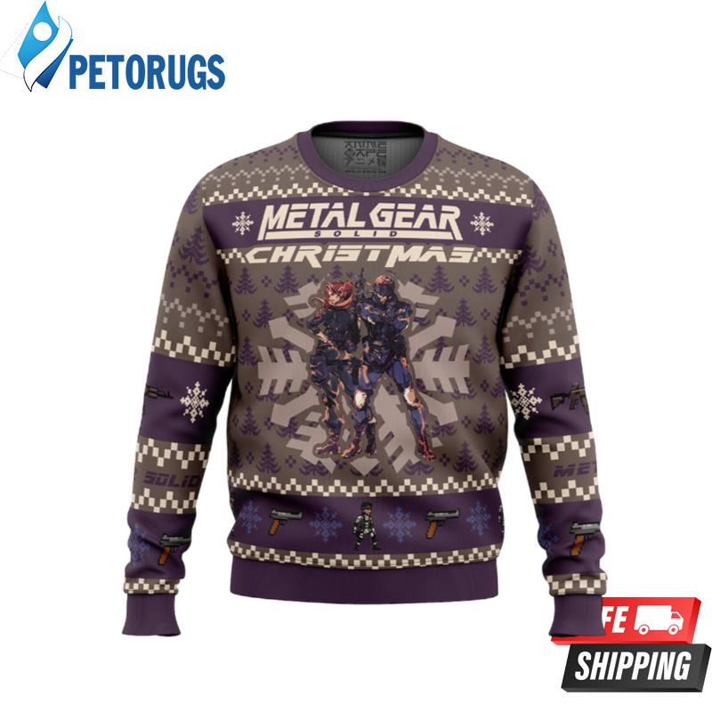 Christmas Metal Gear Solid Ugly Christmas Sweaters