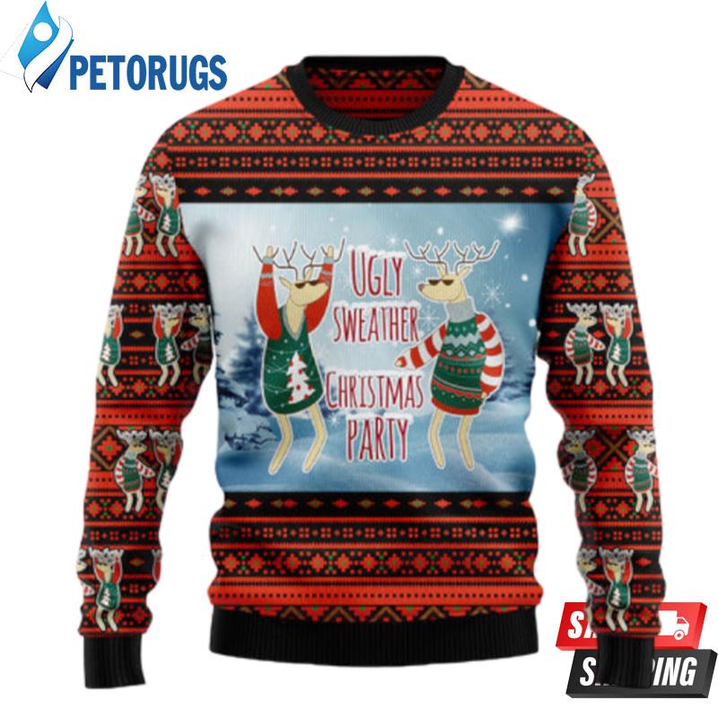 Christmas Party HT102207 Ugly Christmas Sweater Ugly Christmas Sweaters