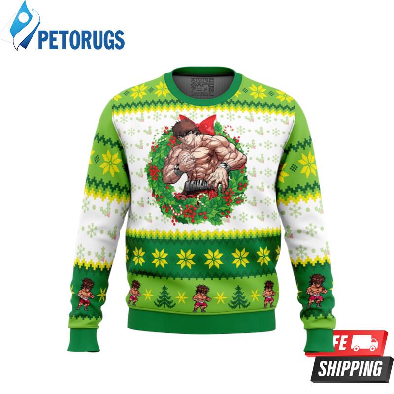 Christmas Season Baki Ugly Christmas Sweaters