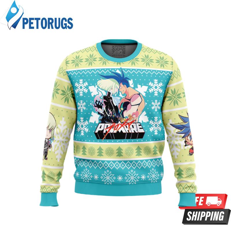 Christmas Snowflakes Promare Ugly Christmas Sweaters