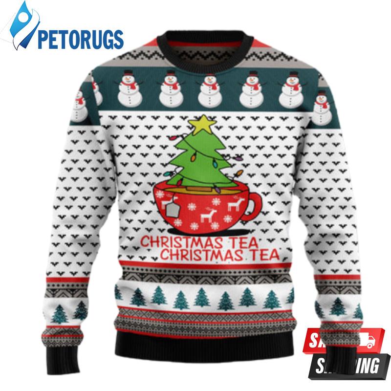 Christmas Tea Ugly Christmas Sweaters Christmas Tea Ugly Christmas Sweaters