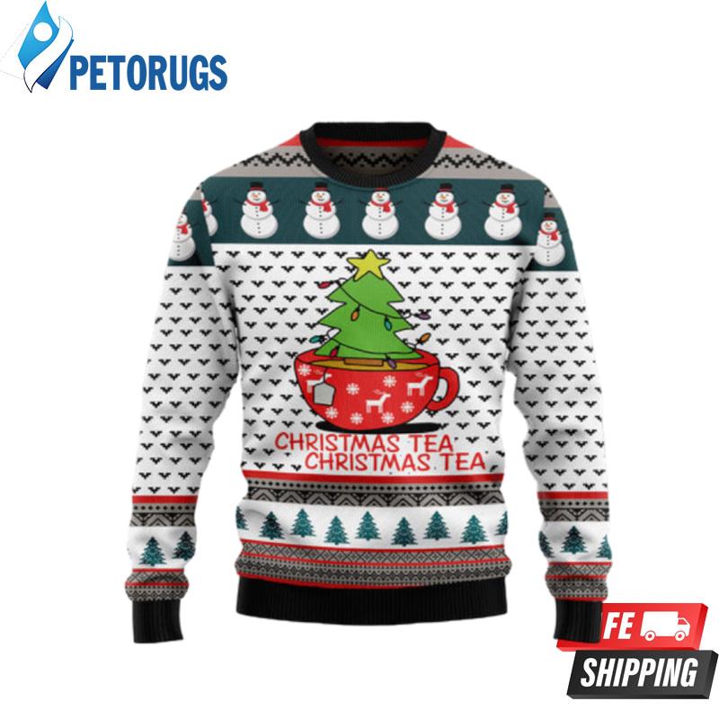 Christmas Tea Ugly Christmas Sweaters