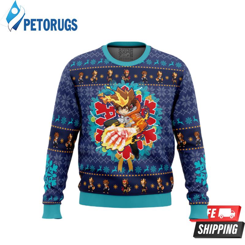 Christmas Tsunayoshi Sawada Kateyo Hitman Reborn Ugly Christmas Sweaters