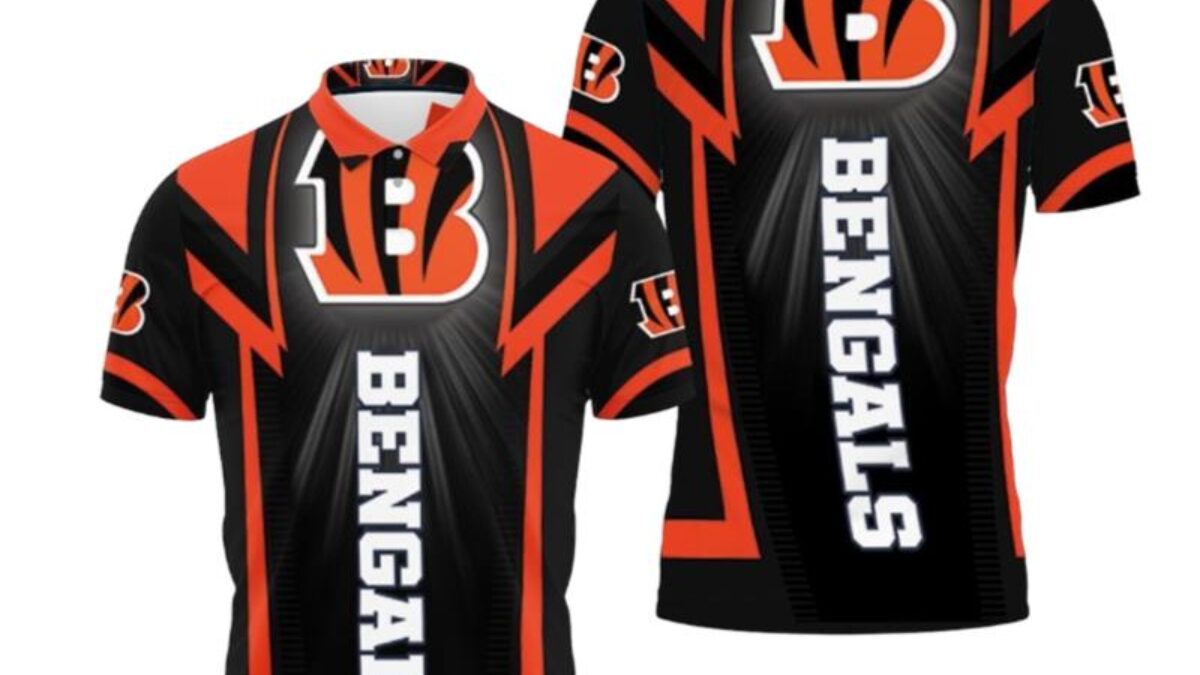 Cincinnati Bengals Personalized Name And Number NFL 3D Baseball Jersey Shirt  For Fans