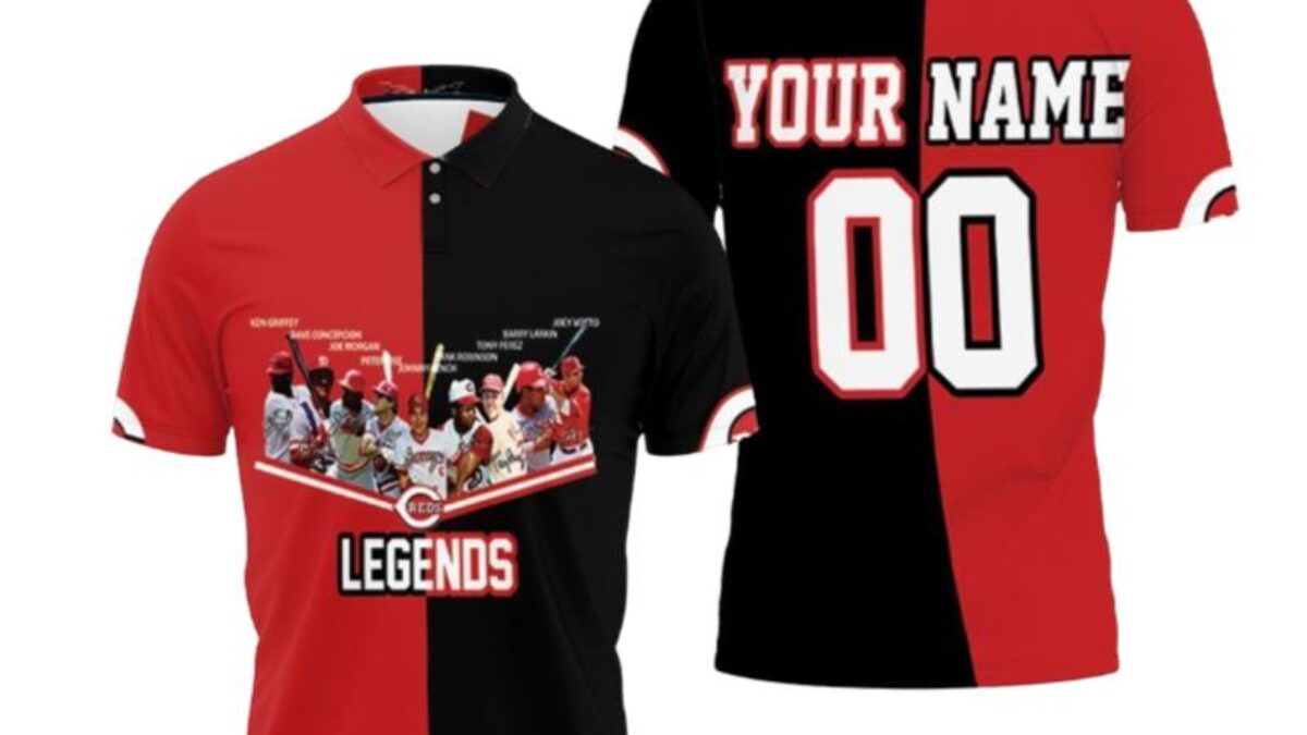 Cincinnati Reds Legends Best Players Ever Together Printed Gift For Cincinnati  Reds Fan Polo Shirts - Peto Rugs