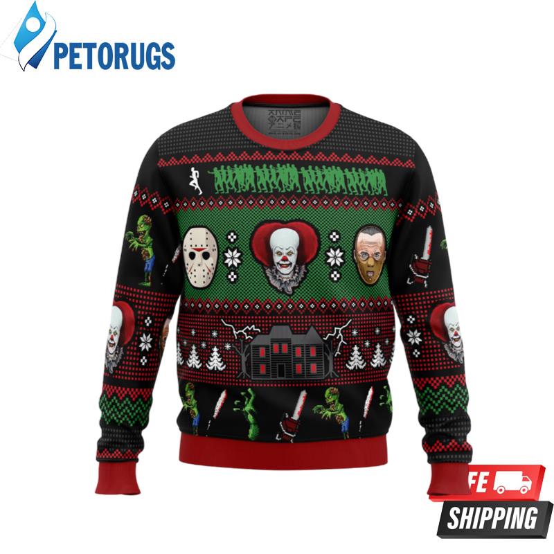 Classic Horror Christmas Ugly Christmas Sweaters
