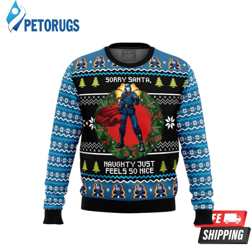 Cobra Commander Christmas Ugly Christmas Sweaters