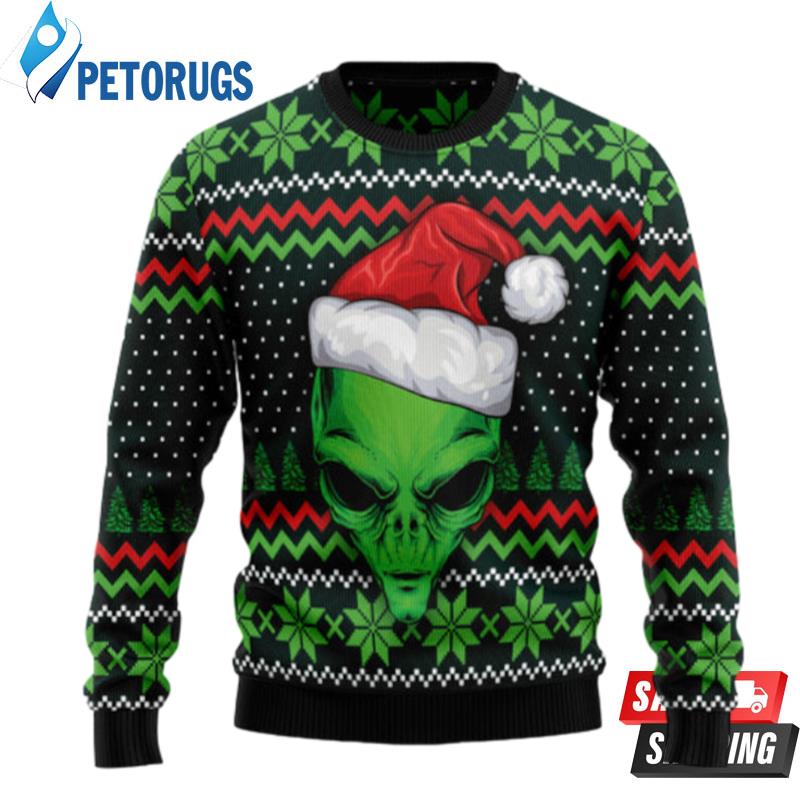 Cool Alien Ugly Christmas Sweaters