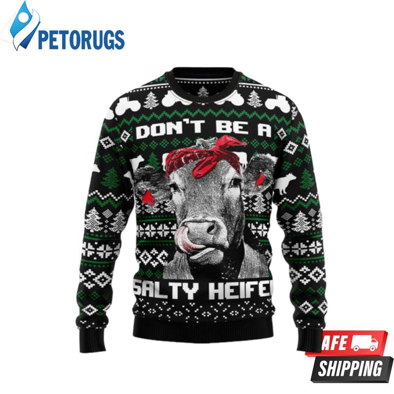 Cow Heifer Ugly Christmas Sweaters