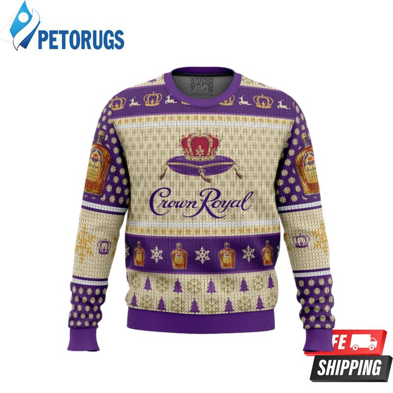 Crown Royal Whiskey Ugly Christmas Sweaters