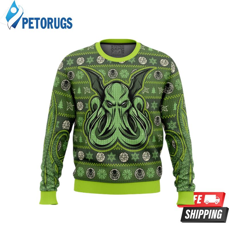 Cthulhu Ugly Christmas Sweaters