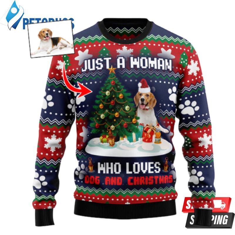 Custom Photo Dog Ugly Christmas Sweaters