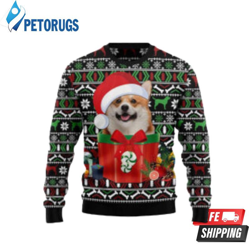 Cute Gift Funny Dog In The Ugly Christmas Sweaters