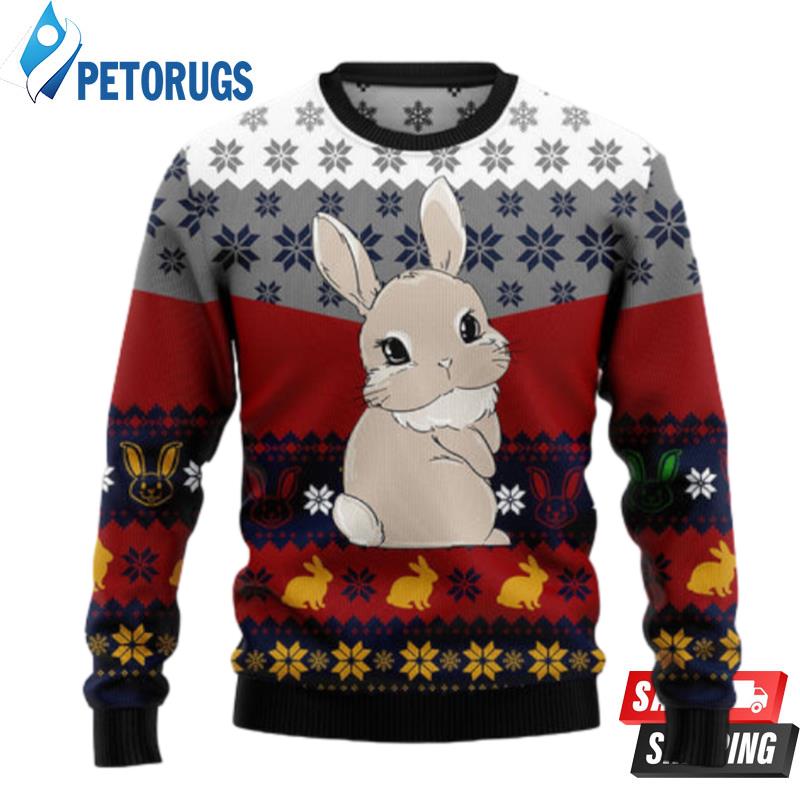 Cute Rabbit Ugly Christmas Sweaters