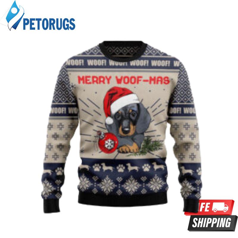 Christmas sweaters best sale for dachshunds