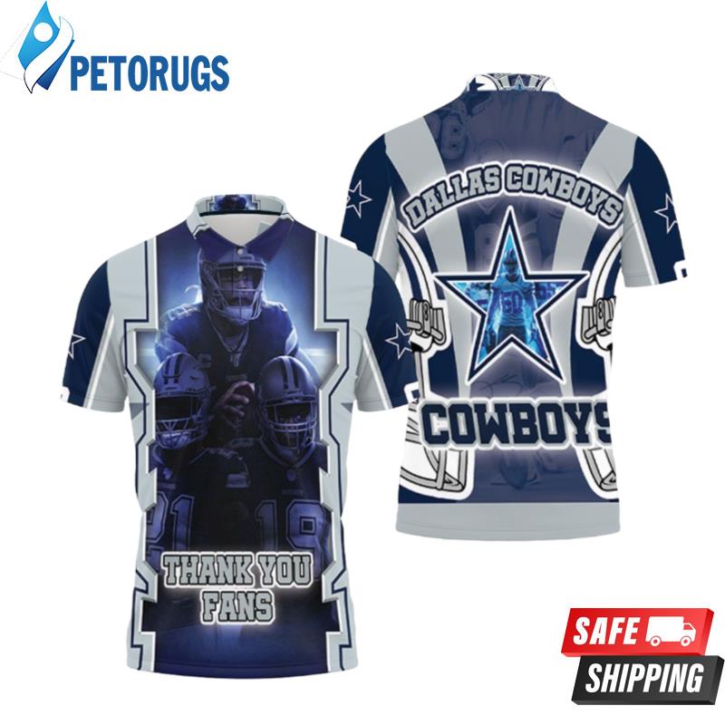 Dallas Cowboy Thank You Fans Nfc East Division Super Bowl 2021 Polo Shirts