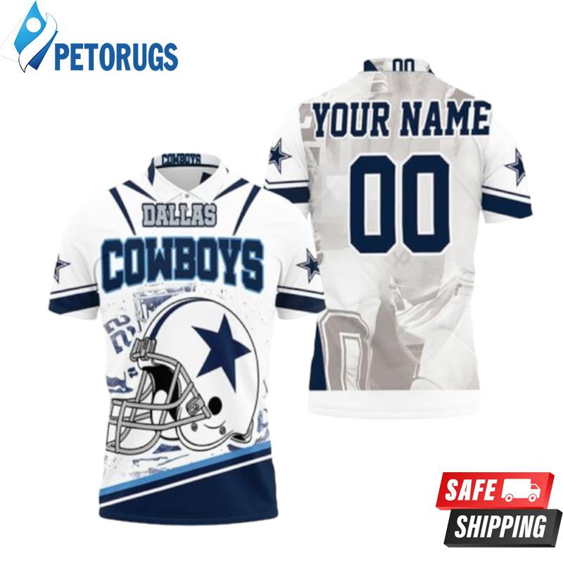 Dallas Cowboys Helmet Nfc East Division Super Bowl 2021 Personalized Polo Shirts