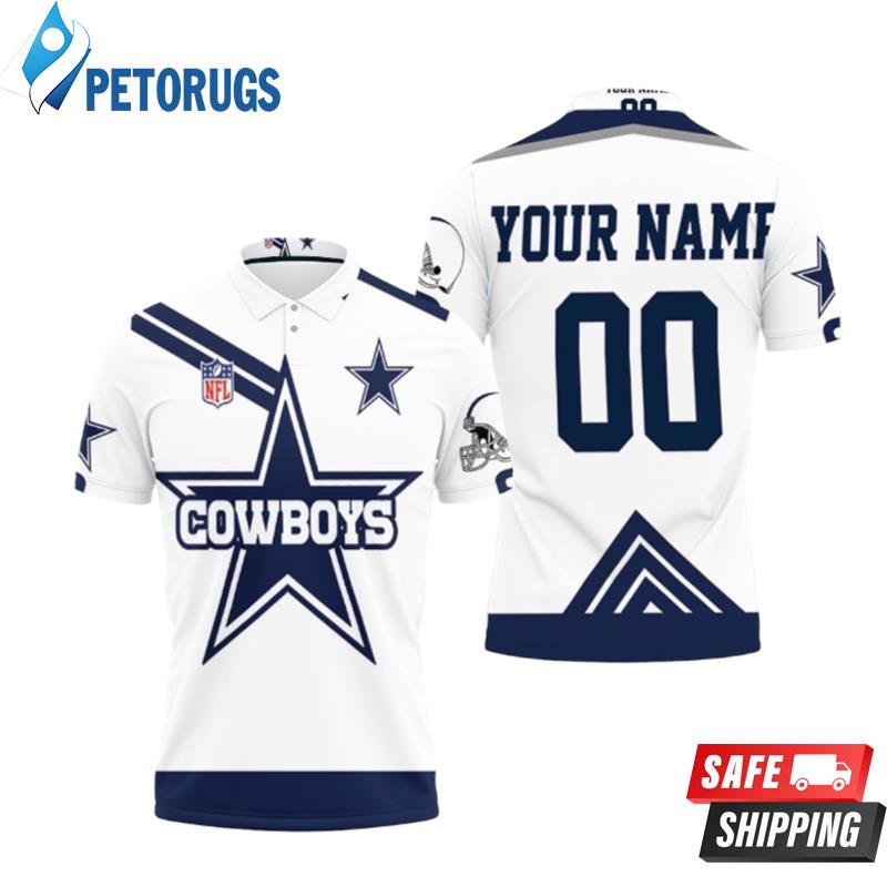 Dallas Cowboys Logo Nfl Personalized Polo Shirts