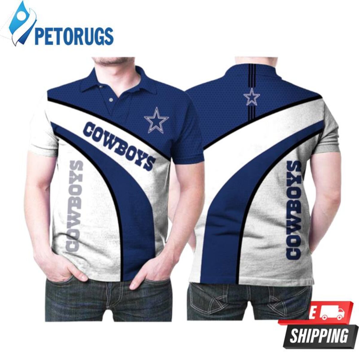 Dallas Cowboys Polo T-Shirt, Gift For NFL Fans - T-shirts Low Price
