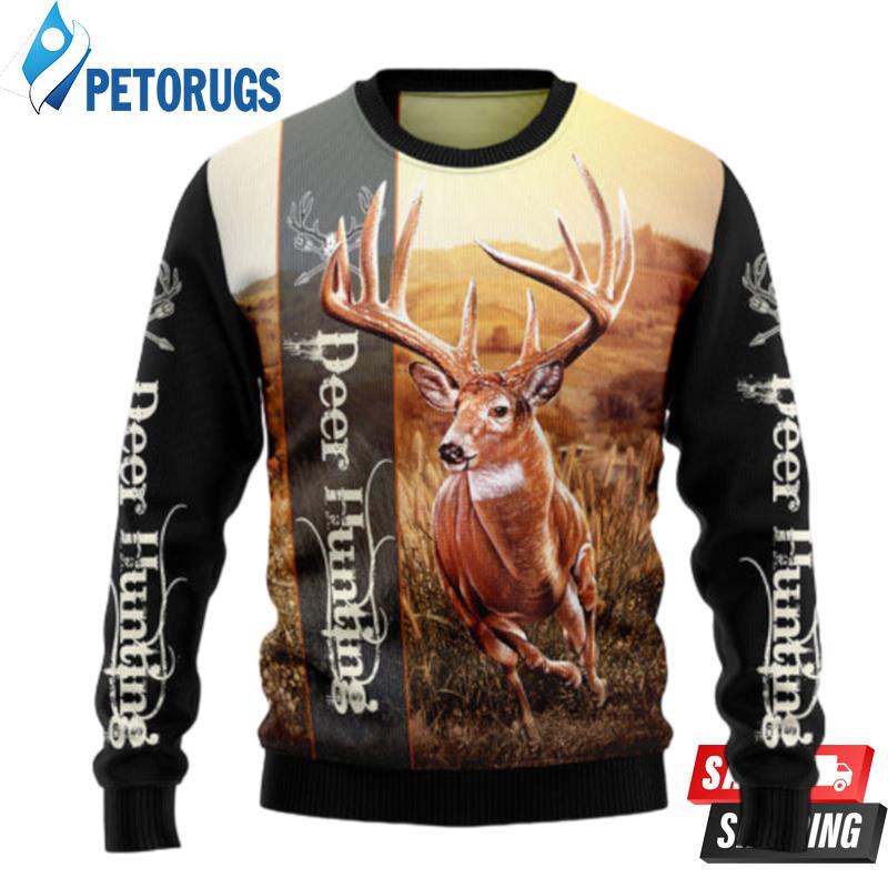 Deer Hunting Ugly Christmas Sweaters