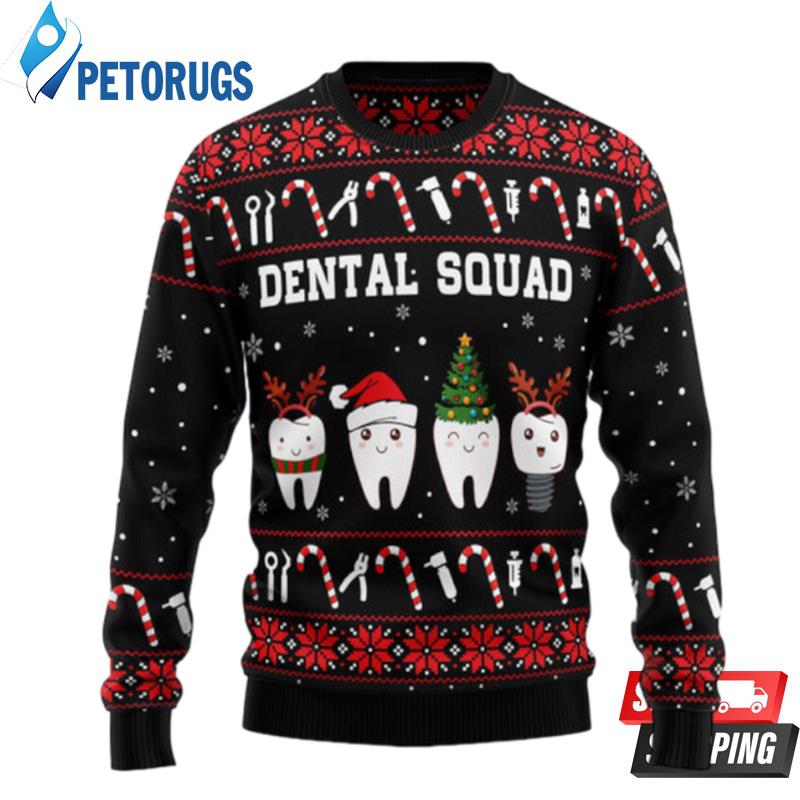 Dental Squad HT031112 Ugly Christmas Sweater Ugly Christmas Sweaters