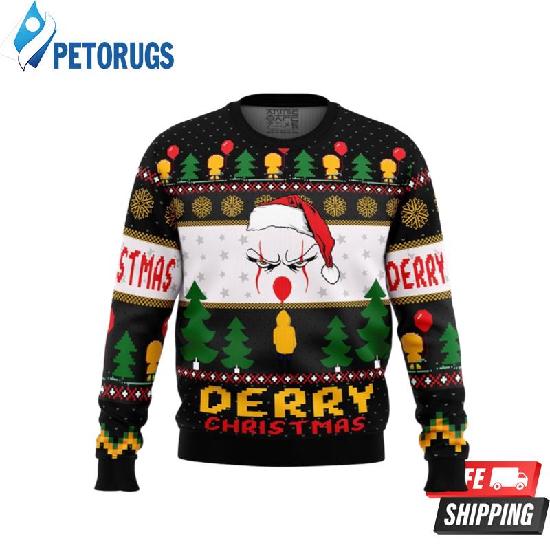 Derry Pennywise Christmas Ugly Christmas Sweaters