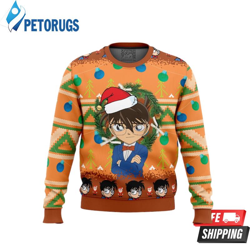 Detective Conan Ugly Christmas Sweaters