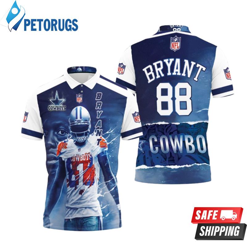 Dez Bryant 88 Dallas Cowboys Oklahoma State Cowboys Polo Shirts