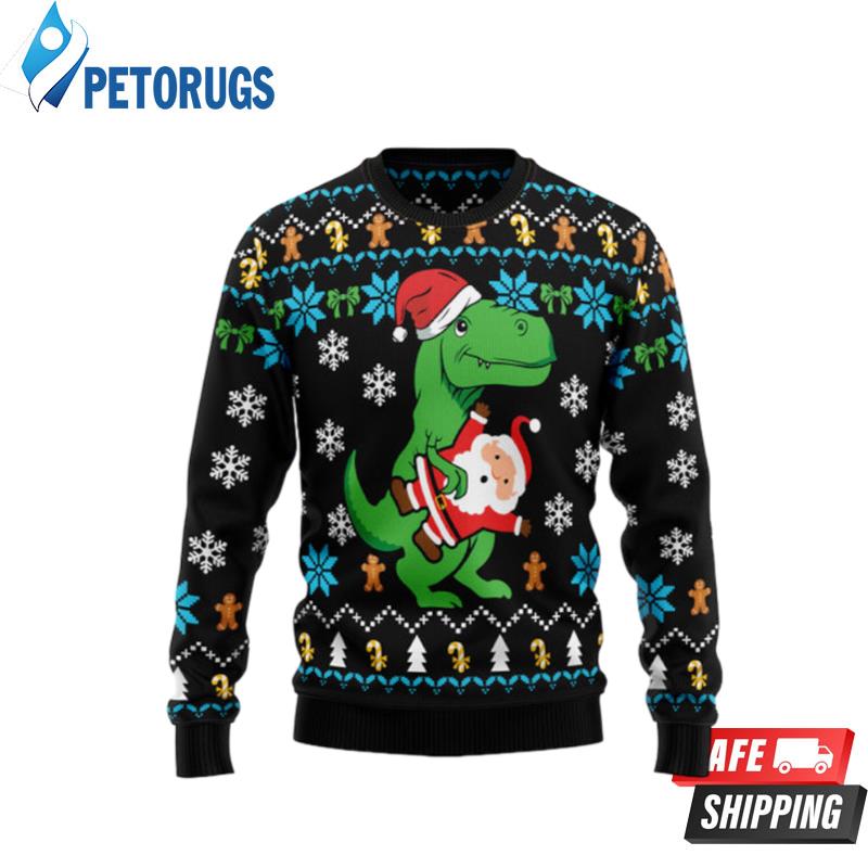 Dinosaur Ugly Christmas Sweaters