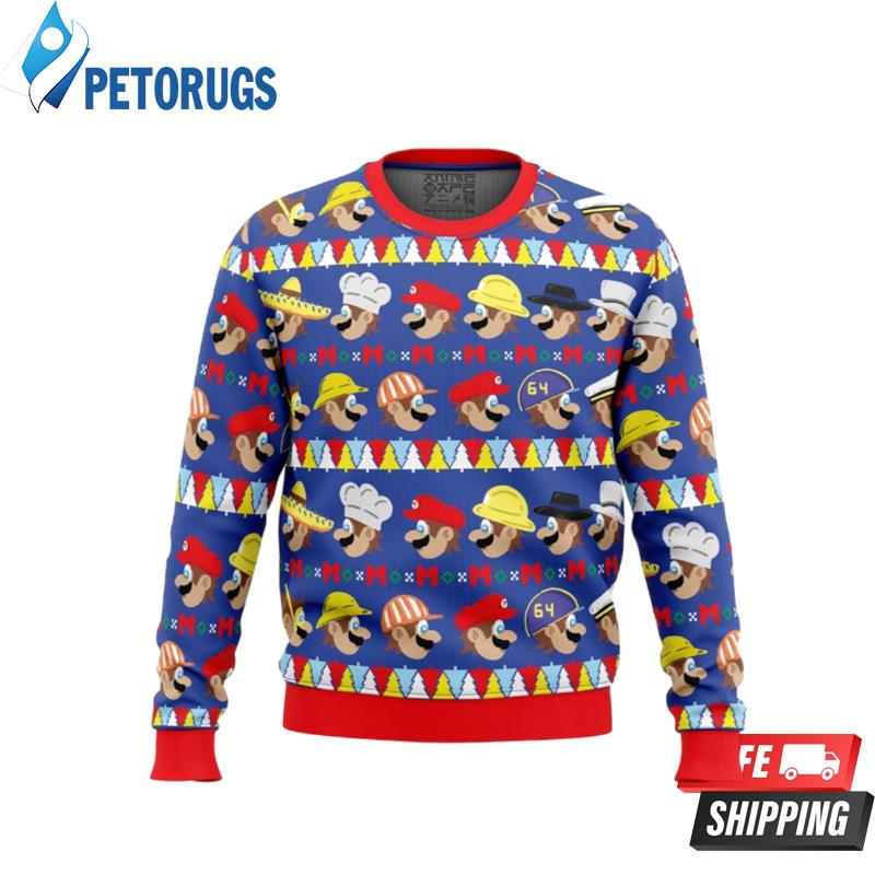 Do The Odyssey Super Mario Bros. Ugly Christmas Sweaters