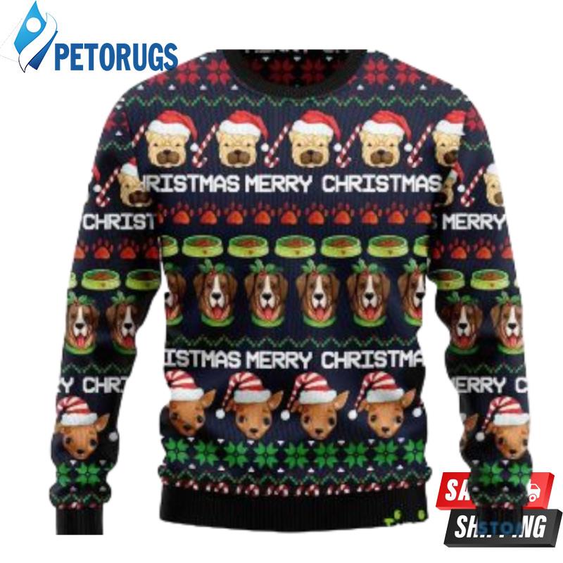Dog Cute Ugly Christmas Sweaters