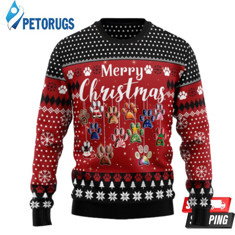 Dog Merry Christmas Ugly Christmas Sweaters