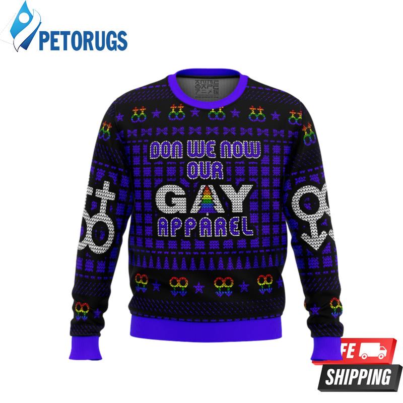 Don We Now Our Gay Apparel LGBT Ugly Christmas Sweaters