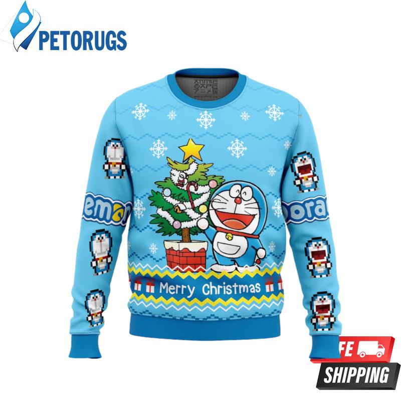 Doraemon Ugly Christmas Sweaters