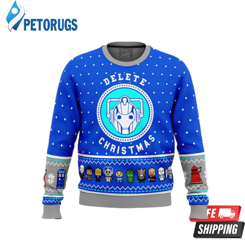 Dr Who Dalek Ugly Christmas Sweaters