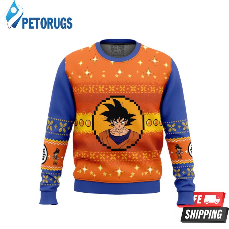 Dragon Ball Z Goku Christmas Ugly Christmas Sweaters