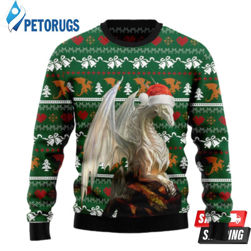 Dragon Nice Ugly Christmas Sweaters