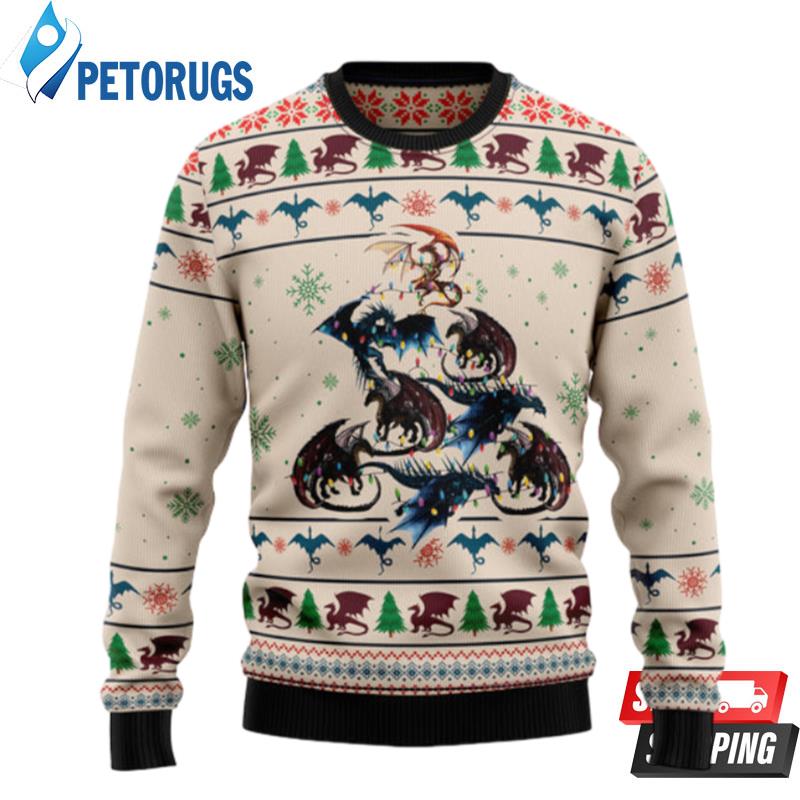 Dragon Tree Ugly Christmas Sweaters