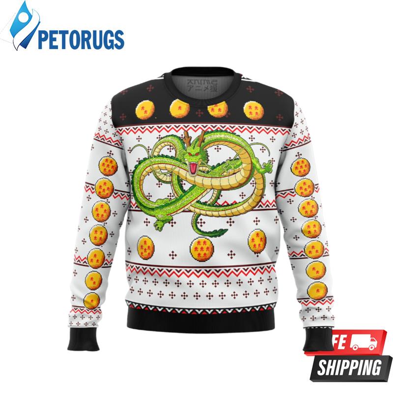 Dragonball Z Shenron Ugly Christmas Sweaters